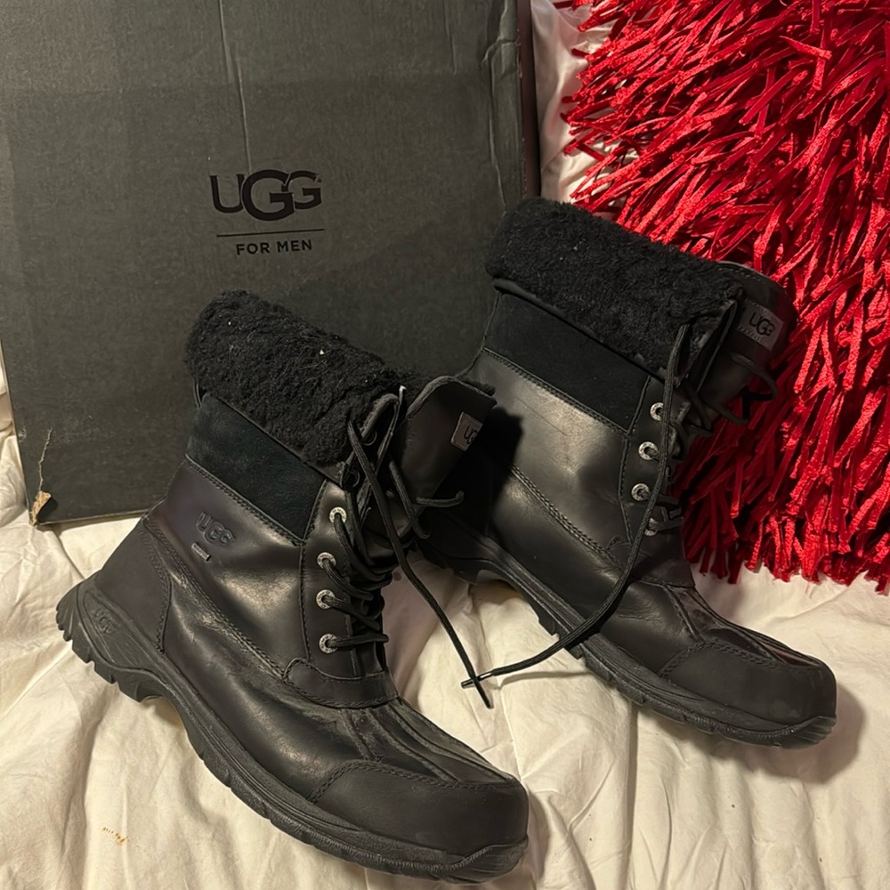 UGG FOR MEN - BUTTE BLK SIZE 12